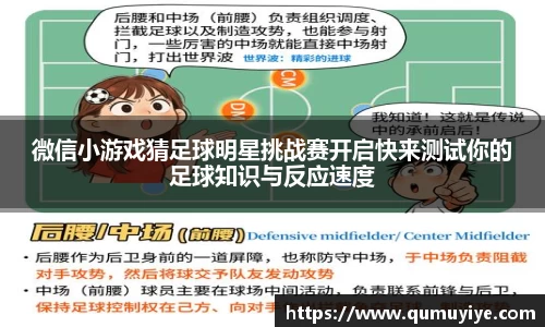 微信小游戏猜足球明星挑战赛开启快来测试你的足球知识与反应速度